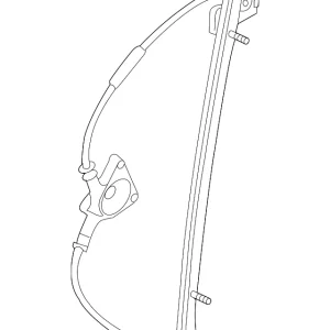 Window Regulator - Mazda (TD11-72-590A)