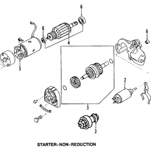Starter - Mazda (B6S8-18-400R-00)
