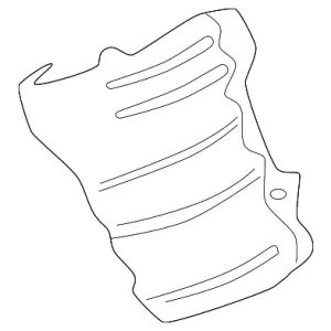 Heat Shield - Mazda (BP4W-13-390)