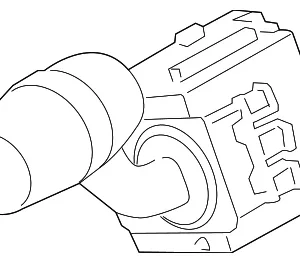 Headlamp Switch - Mazda (DD1M-66-122A)
