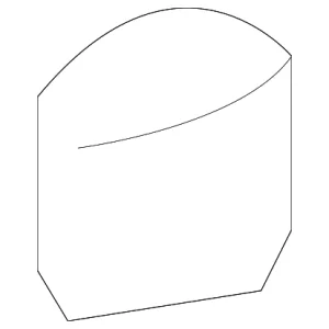 Lower Trim Cap - Mazda (BP4K-68-949C-02)