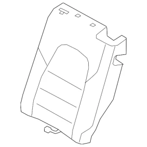 Seat Back Cover - Mazda (KGC2-88-451-18)