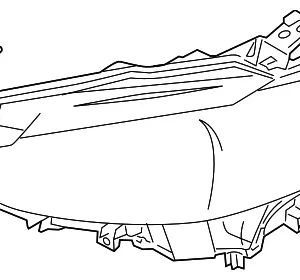 Headlamp Housing - Mazda (GMN3-51-031D)
