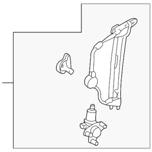 Window Regulator - Mazda (EC02-59-560H)