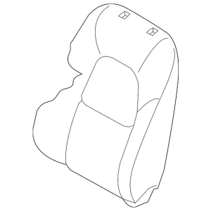 Seat Back Cover - Mazda (KB7W-88-181-02)