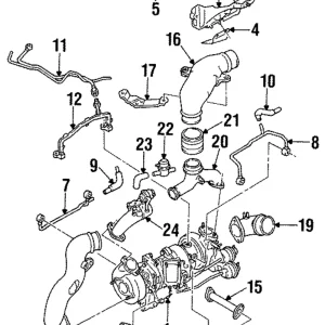 Pipe Bracket - Mazda (N3A1-20-33X)
