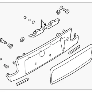 Finish Panel - Mazda (TC44-50-850B-62)