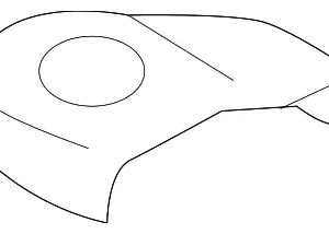 Lower Guide Cover - Mazda (C235-59-562A)