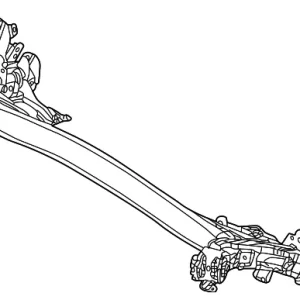 Axle Torsion Rear Suspension - Mazda (VA41-28-B0XB)