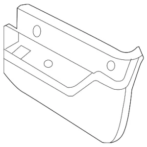 Deflector - Mazda (KB7W-51-PV1)