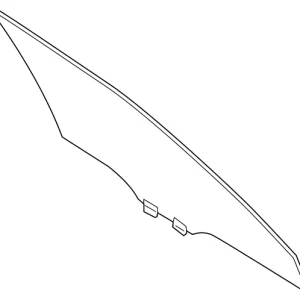 Door Glass - Mazda (KEMF-59-510A)