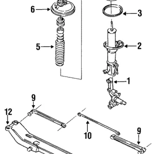 Trailing Link - Mazda (BR74-28-200A)