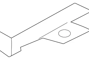 Front Console Lower Bracket - Mazda (BDTS-64-32X)