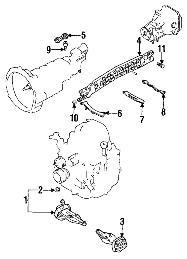 Mount - Mazda (FD01-39-040D)