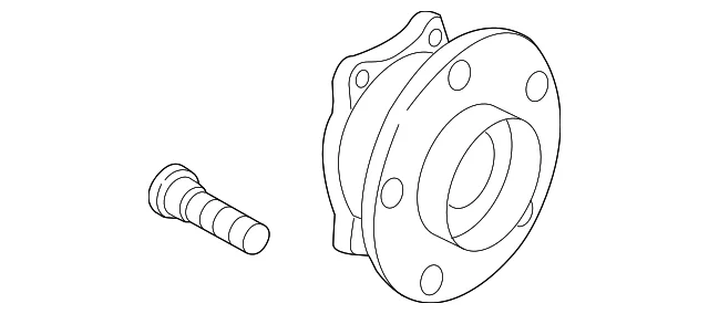 Hub Wheel - Mazda (TK48-33-04XC)