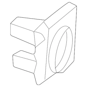 Tape Retainer - Mazda (VA31-67-UC5)