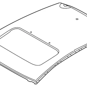 Roof Panel - Mazda (BHY2-70-600B)