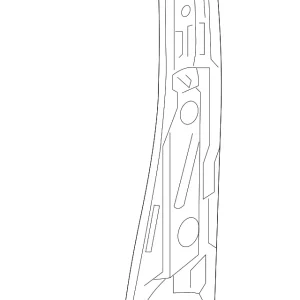 Inner Center Pillar - Mazda (TK48-71-080)