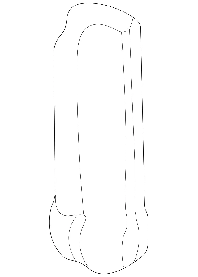 Rear Pillar - Mazda (1F21-65-553)