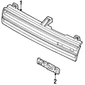 Grille - Mazda (GN51-50-710A)