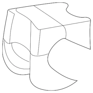 Stabilizer Bar Insulator - Mazda (1F61-34-156)