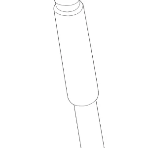 Suspension Shock Absorber - Mazda (KA0G-28-910G)