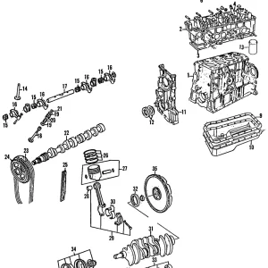 Front Cover Seal - Mazda (SEM1-11-399)