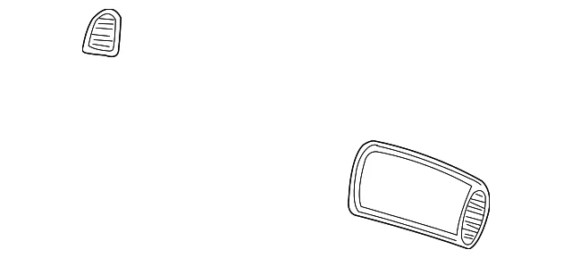 Vent Grille - Mazda (1F70-64-81X-30)