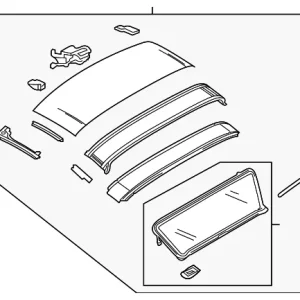 Top Assembly - Mazda (N291-R1-610-64)