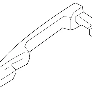 Handle, Outside - Mazda (D09L-58-41XC-2M)