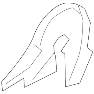 Hinge Cover - Mazda (TD12-88-1G7-02)