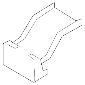 Hinge - Mazda (E253-64-45X)