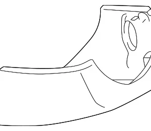 Lower Column Cover - Mazda (B25D-60-230A-00)