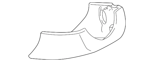 Lower Column Cover - Mazda (B25D-60-230A-22)