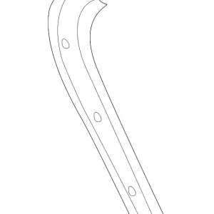 Side Molding - Mazda (LC62-68-950B-05)