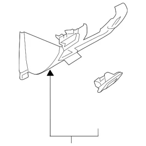 Lower Panel - Mazda (BDTS-64-280A)