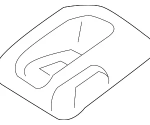 Trim Bezel - Mazda (D10K-88-477-13)