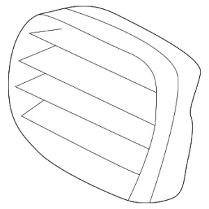 Grille - Mazda (B25F-64-91XA-00)