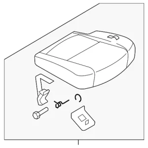 Seat Cushion - Mazda (C315-88-210B-02)