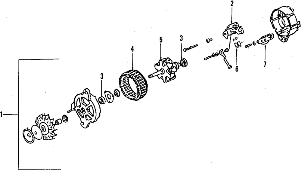 Alternator - Mazda (FS1G-18-300R-0B)