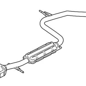 Converter & Pipe - Mazda (PEP6-20-55XA)