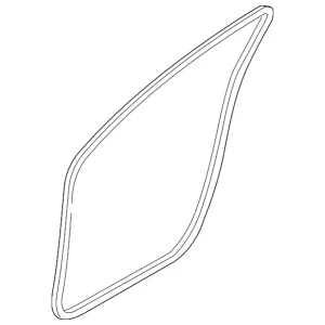 Weather-Strip On Body - Mazda (DGH9-68-911)