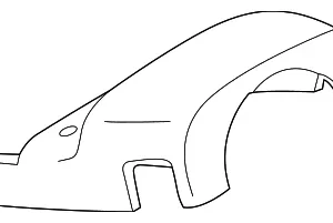 Upper Column Cover - Mazda (GS3L-60-221A-02)