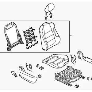 Seat Assembly - Mazda (BJGV-57-100A-02)