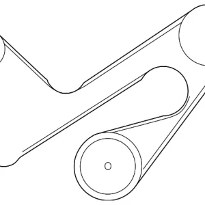 Serpentine Belt - Mazda (YF09-15-908)