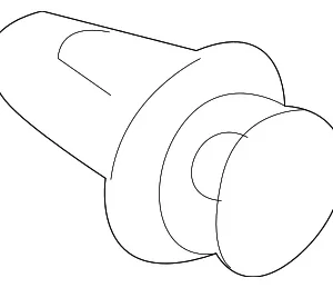 Applique Upper Clip - Mazda (BDTS-50-M38)