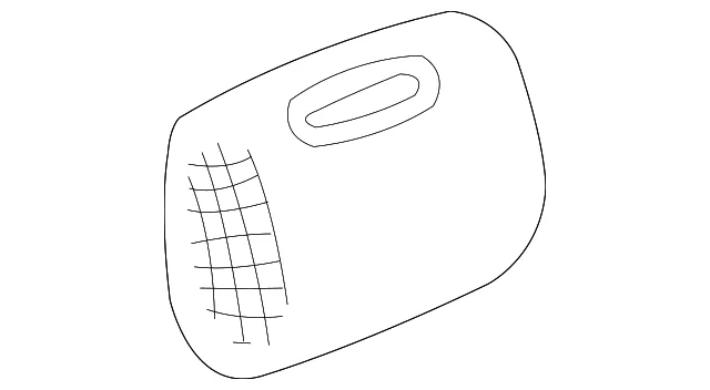 Map Lamp Lens - Mazda (ZZM2-51-311)