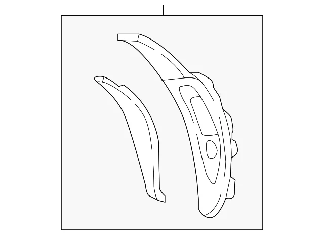 Support Bracket - Mazda (KB8A-51-3HXA)
