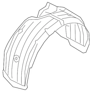 Fender Liner - Mazda (BCKA-56-130)