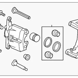 Caliper Assembly - Mazda (BDYK-33-98Z)